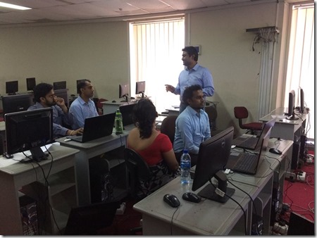 Windows Communication Foundation (WCF) training at Bank of Ceylon (BOC).