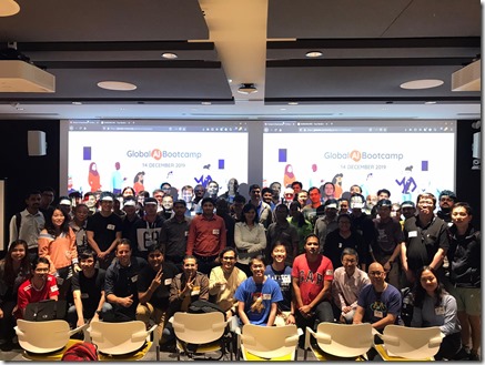 Global AI Bootcamp , Singapore.